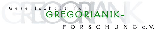 Logo for Gesellschaft für Gregorianik-Forschung e.V.